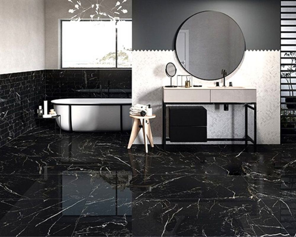 Imported Black Marquina Marble - Image 2
