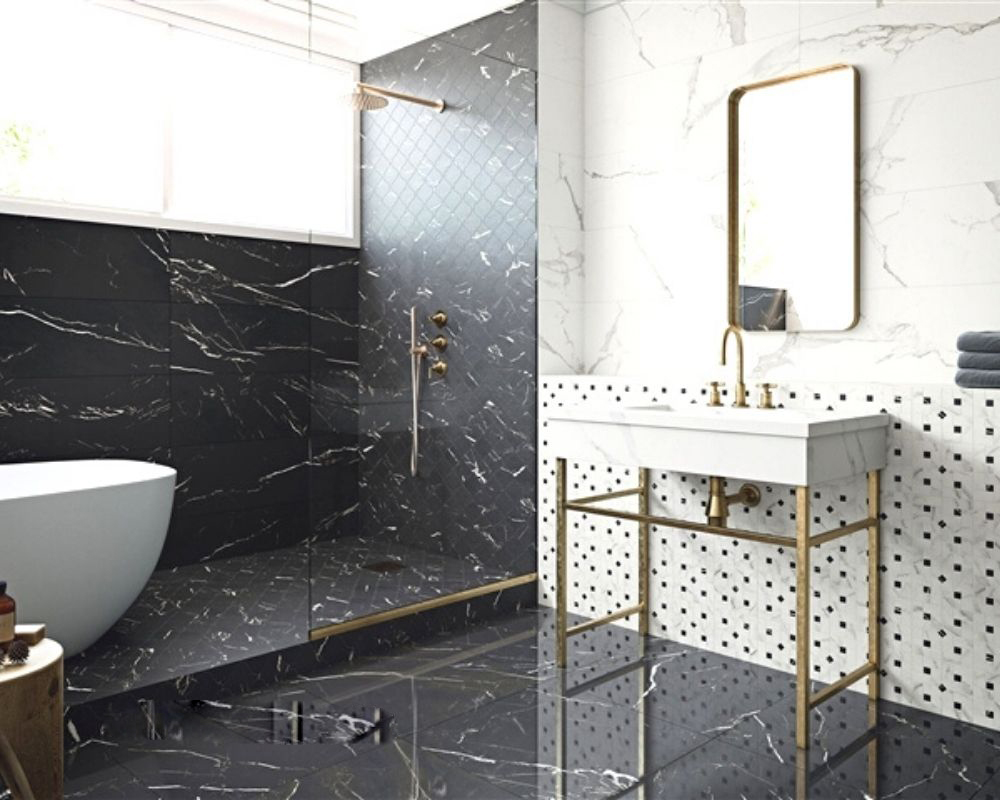 Imported Black Marquina Marble - Image 3